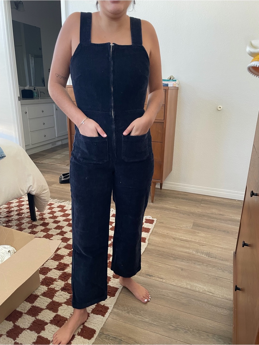 Free People Corduroy Jumpsuit